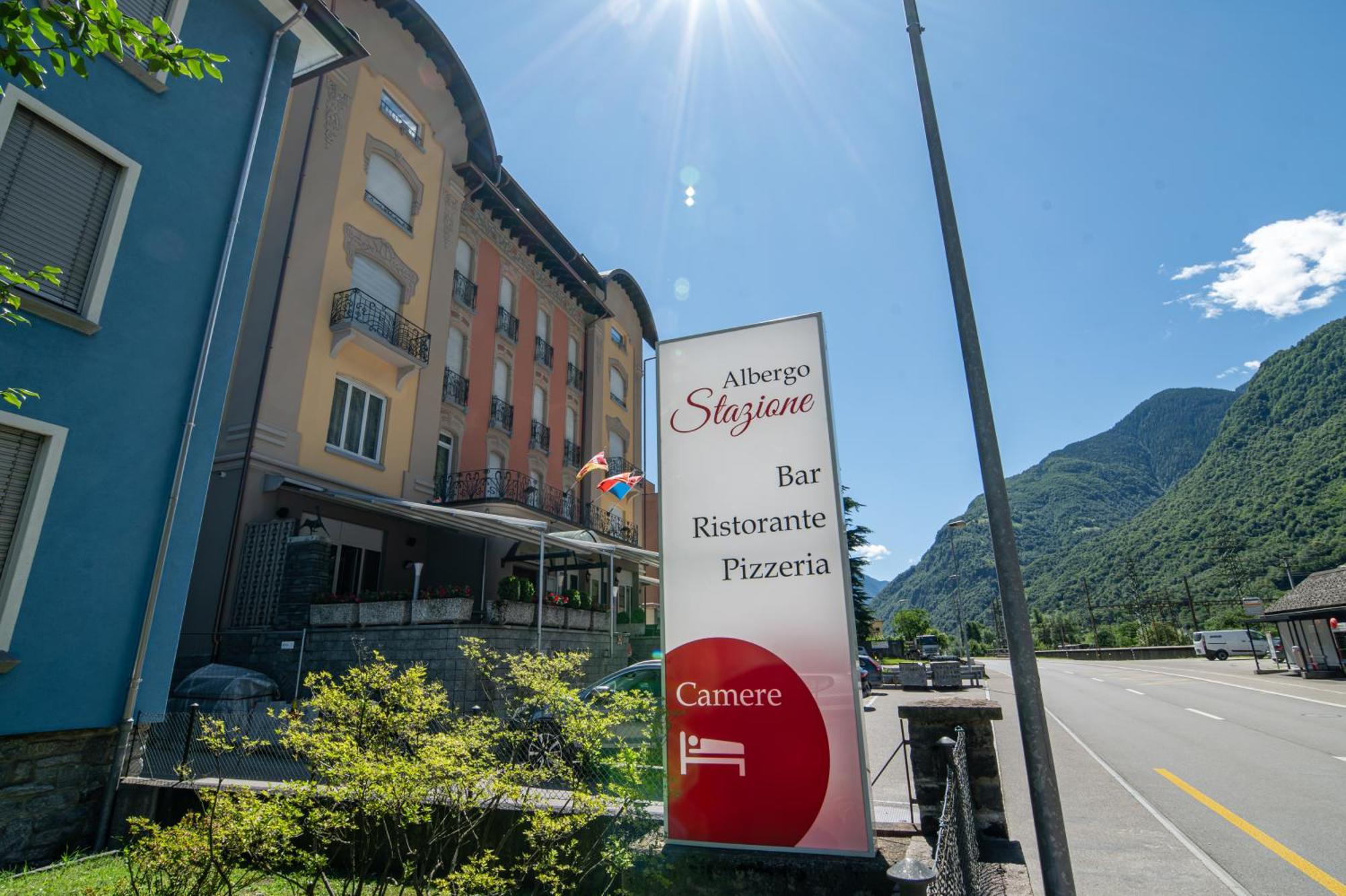 Albergo Stazione Bodio Экстерьер фото